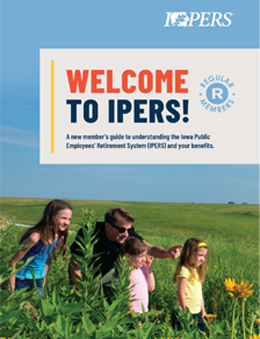 Welcome to IPERS Regular member cover